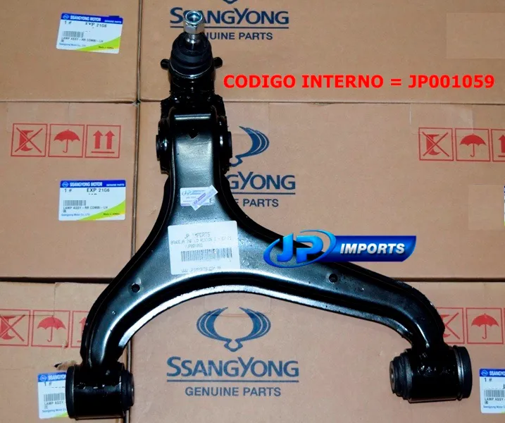 BANDEJA INFERIOR COM PIVO LD SSANGYONG REXTON 2.9 4450208000 44502-08000 JP001059