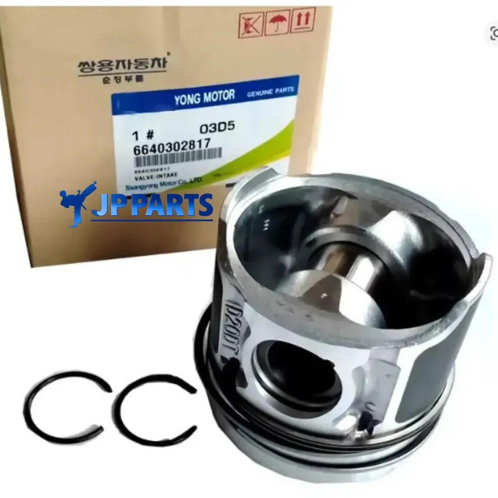 Pistão com Anéis STD (01 Boca) SsangYong Actyon SUV Actyon Sport Kyron 2.0 Diesel