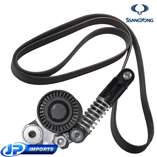 KIT CORREIA POLY V + TENSOR SSANGYONG KORANDO 2.0 DIESEL APOS 2010 ACTYON NEW SPORT 2.0 DIESEL APOS 2012 JP000388 JP001451