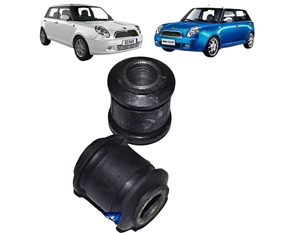 BUCHA BANDEJA SUSPENSAO TRASEIRA FURO 15MM JOGO COM 02 UNIDADES LIFAN 320 JP001465