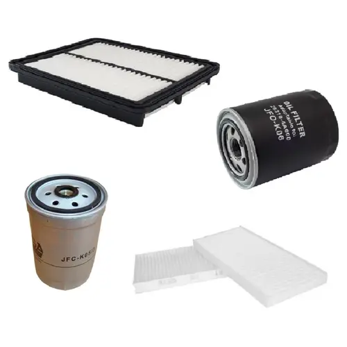 KIT FILTRO KIA SORENTO 2.5 16V CRDI DIESEL ANO 2007 JP000750 JP00959 JP000984 JP001589