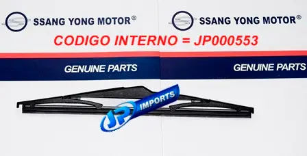 PALHETA LIMPADOR VIGILHA TRASEIRA SSANGYONG KYRON 310mm 7852009100 78520-09100 JP000553