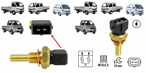 Lanterna Pisca para-Choque Dianteiro Lado Esquerdo LE Effa Hafei CN Auto Towner Junior Pick-Up