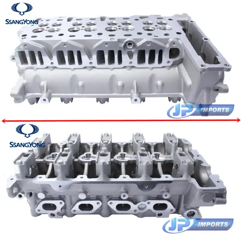 CABECOTE INCOMPLETO ( PELADO ) SSANGYONG ACTYON SUV 2.0 ACTYON SPORT 2.0 KYRON 2.0 4CLS DIESEL 6640160001 66401-60001 JP004303