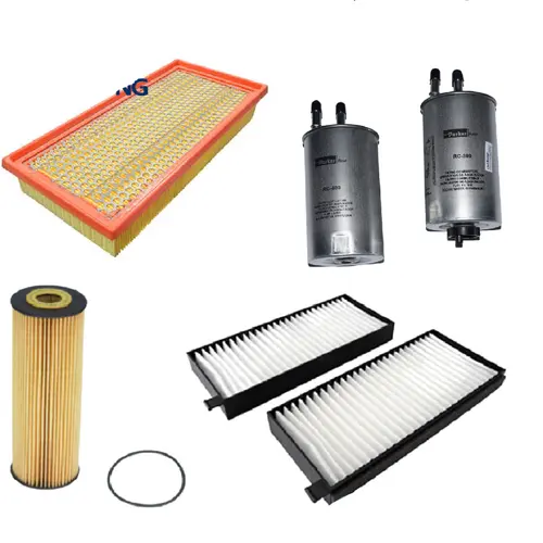 KIT FILTRO SSANGYONG REXTON 2.7 DIESEL JP000407 JP000408 JP000443 JP000439 JP000972