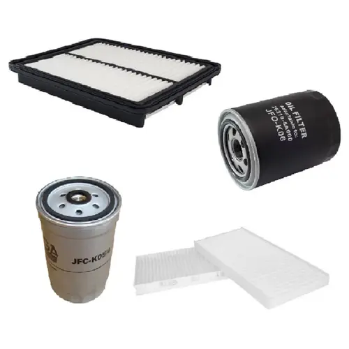 KIT FILTRO KIA SORENTO 2.5 16V CRDI DIESEL APOS 2008 JP000750 JP000984 JP000959 JP001053