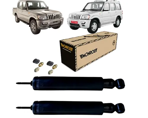 AMORTECEDOR DIANTEIRO ( JOGO ) MAHINDRA PICK-UP SUV 2.2 2.6 MONROE 0403AA0410N 0403AA0450N JP001924