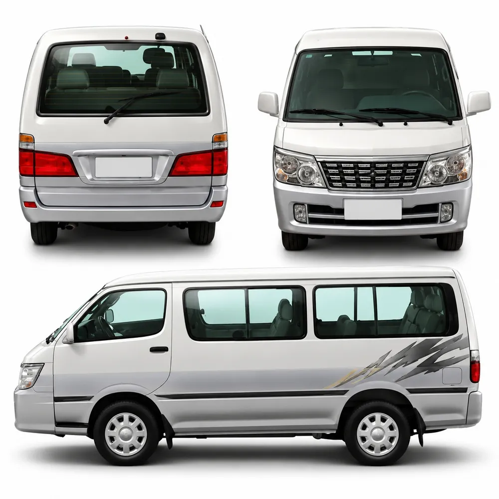 Jogo Bucha Feixe Mola Traseiro 8 Peças CN Auto Topic Jinbei 2.0 16V 2.2 8V Após 2010