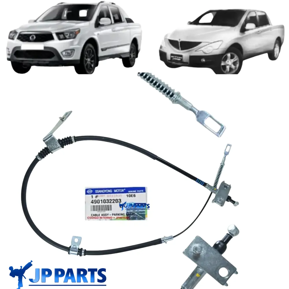 CABO FREIO MAO TRASEIRO ESQUERDO ( LE ) SSANGYONG ACTYON SPORT NEW ACTYON SPORT