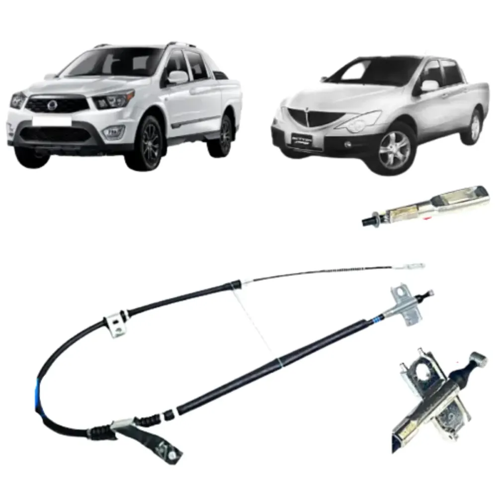 CABO FREIO MAO TRASEIRO LE SSANGYONG ACTYON SPORT NEW ACTYON SPORT 4901032202 4901032203 4901032003 49010-32202 49010-32203 49010-32003 JP001549