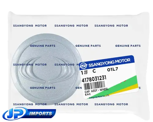 CALOTA RODA ( PRATA ) SSANGYONG ACTYON SUV KYRON REXTON KORANDO 4178031231 41780-31231 JP002081