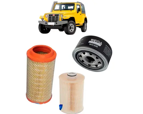 KIT FILTRO TROLLER T4 3.2 16V TURBO DIESEL APOS 2012 JP002116 JP002118 JP002119
