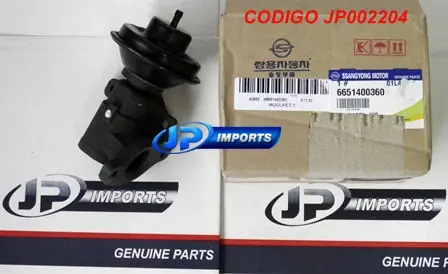 VALVULA EGR REXTON EURO III APOS 2003 66514-00360 JP002204