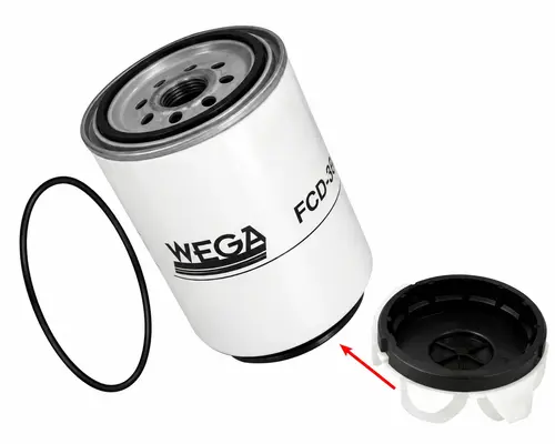 Filtro Combustível Volvo Scania Mercedes 1393640 8159975 Racor R9030M JP002272