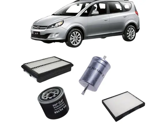 KIT FILTRO JAC J6 2.0 J6 JET 2.0 APOS 2011 JP002274 JP002277 JP002285 JP002754