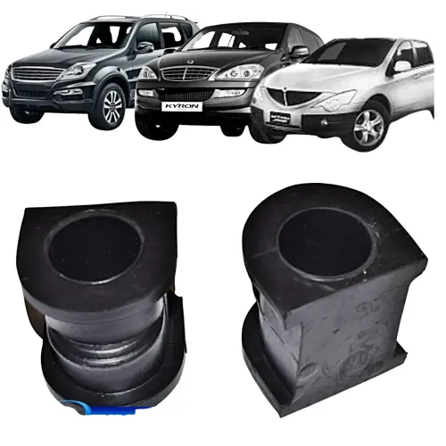 BUCHA BARRA ESTABILIZADORA DIANTEIRA ( JOGO ) SSANGYONG ACTYON KYRON REXTON 4471209010 4471231000 44712-09010 44712-31000 JP000664