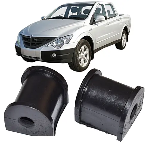 BUCHA BARRA ESTABILIZADORA TRASEIRA ( JOGO ) SSANGYONG ACTYON SPORT 4571232000 45712-32000 JP001126 FURO 14mm