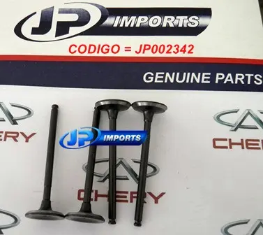 VALVULA ADMISSAO JOGO C/ 4 PEÇAS CHERY QQ JP002342