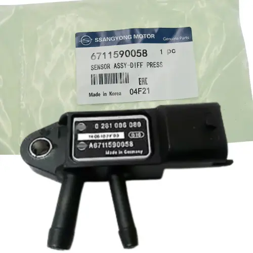 SENSOR PRESSAO COMBUSTIVEL DSL DPFE SSANGYONG ACTYON NEW KORANDO 6711590058 67115-90058 JP003260
