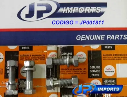 PARAFUSO DO PIVO INFERIOR JG COM 04 MAHINDRA TODAS SF0101221 JP001811