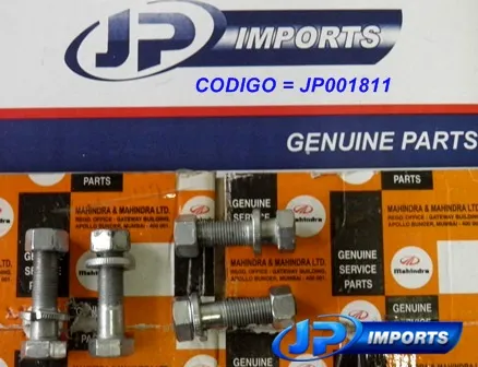 PARAFUSO DO PIVO INFERIOR JG COM 04 MAHINDRA TODAS SF0101221 JP001811