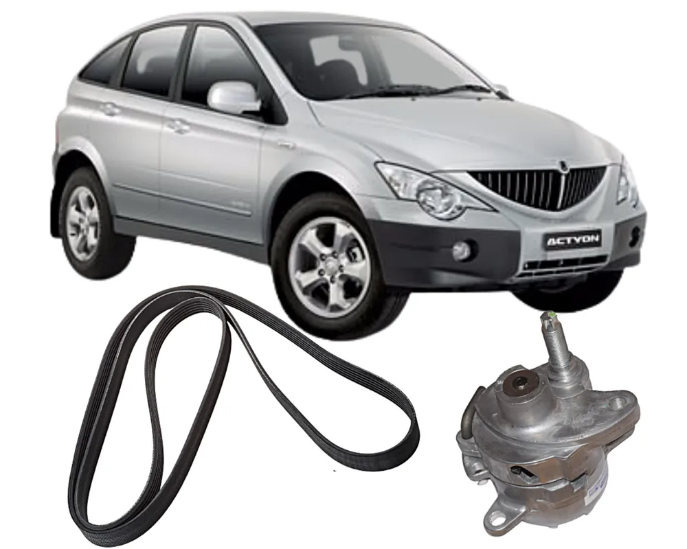 KIT CORREIA POLI V + TENSOR SSANGYONG ACTYON SUV 2.3 GASOLINA JP001275 JP001557