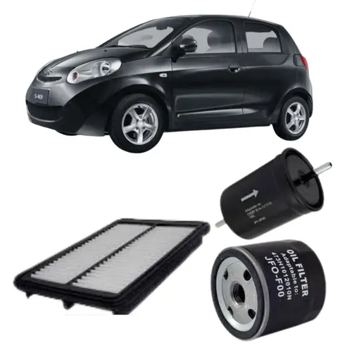 KIT FILTRO CHERY S18 1.3 16V APOS 2012 JP002387 JP002390 JP002391