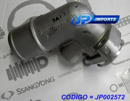 CONEXAO LATERAL CABECOTE AGUA SSANGYONG ACTYON KYRON DIESEL 66520-00056 6652000056 JP002572