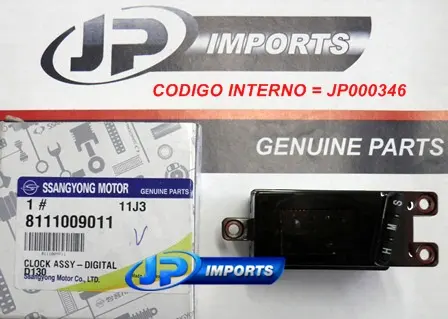 RELOGIO DIGITAL SSANGYONG ACTYON SPORT KYRON 8111009011 81110-09011 JP000346