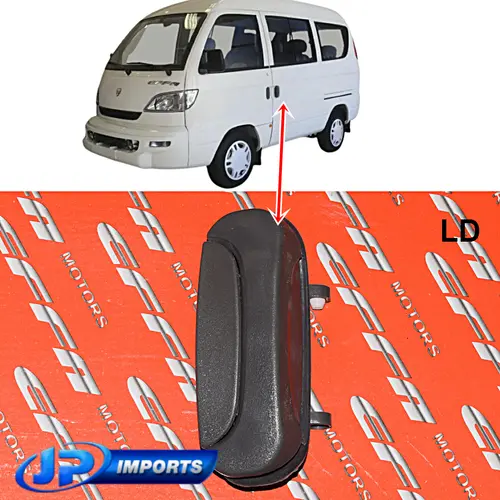 MACANETA PORTA CORRER EXTERNA LD EFFA VAN HAFEI HAFEI CN AUTO TOWNER VAN JUNIOR 300560 HFJ6205060DA JP002640