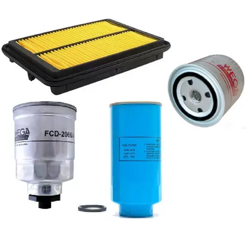 KIT FILTRO NISSAN FRONTIER 2.5 LE SEL SE XE NACIONAL / ESPANHOLA 172CV 2008 A 2012 JP000853 JP000924 JP000925 JP001627