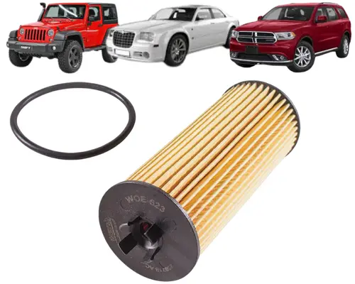 FILTRO LUBRIFICANTE CRYSLER 300C DODGE DURANGO JOURNEY JEEP GRAND CHEROKEE WRANGLER 68079744AB JP002744