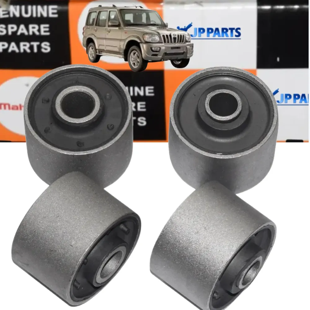 BUCHA BARRA TORCAO LATERAL JOGO COM 04 PECAS MAHINDRA SCORPION SUV 2.2 SUV 2.6 DIESEL