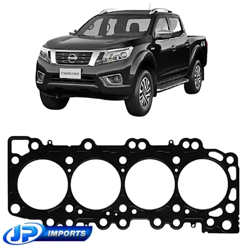 JUNTA CABECOTE 3 PIC ( METAL ) NISSAN FRONTIER 2.5 16V DE 2008 A 2012 JP002772