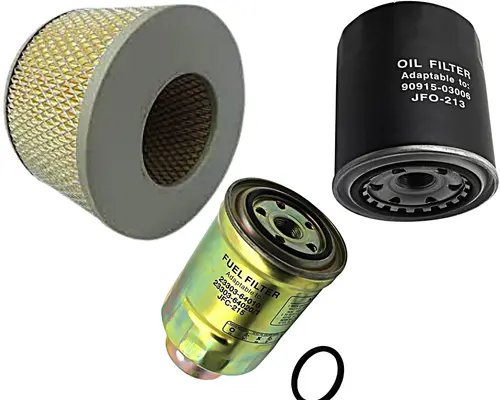 KIT FILTRO TOYOTA HILUX 3.0 LAND CRUISER 3.0 APOS 1993 JP000306 JP000921 JP002283