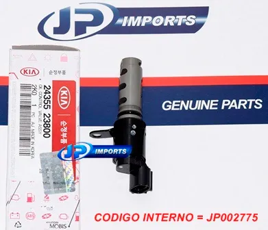 VALVULA PRESSAO OLEO ( VARIADOR DE FASE OLEO ) HYUNDAI TUCSON CERATO KIA SPORTAGE SOUL 2435523800 2435523770 JP002775 (/)