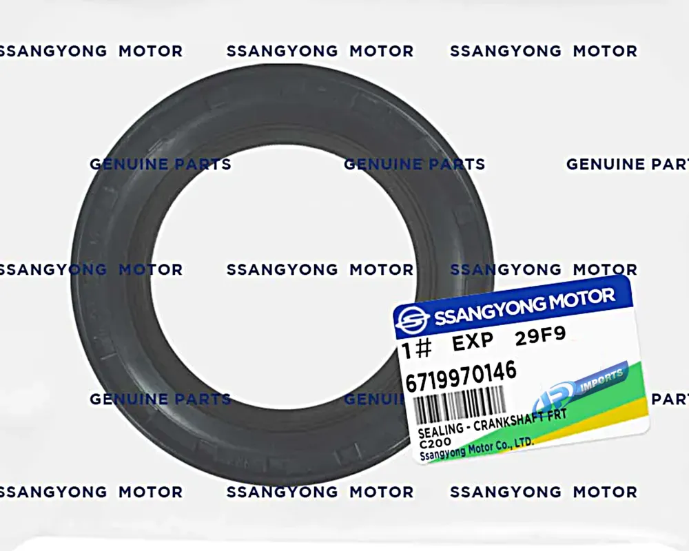 RETENTOR DIANTEIRO MOTOR SSANGYONG ACTYON NEW SPORT KORANDO APOS 2010 6719970146 67199-70146 JP002808 ORIGINAL