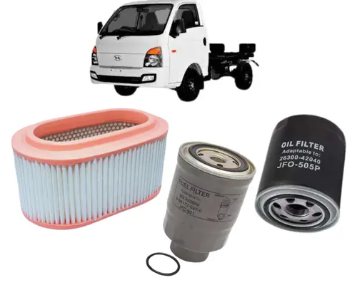 KIT FILTRO HYUNDAI HR 2.5 8V TCI DIESEL 97CV 2005 A 2012 JP000920 JP001415 JP002284