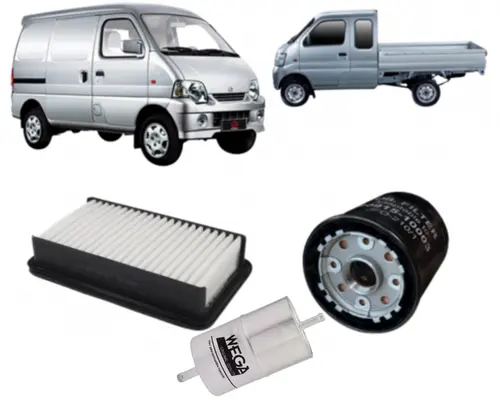 KIT FILTRO CHANGAN CHANA VAN PICK-UP SHINERAY VAN PICK-UP A7 A9 T20 T22 JP000461 JP000483 JP000550
