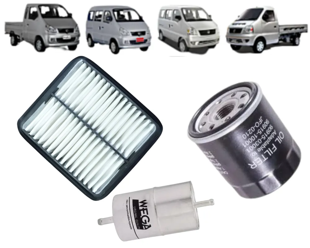 KIT FILTRO EFFA START CN AUTO TOWNER HAFEI JP000296 JP000483 JP000550