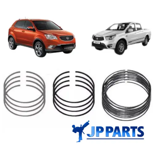 Anel STD Jogo para 04 Boca SsangYong Actyon New Sport 2.0 Korando 2.0 Diesel