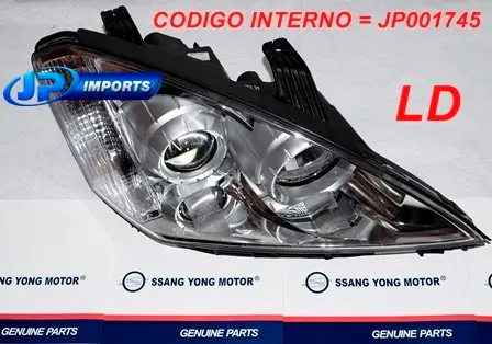 FAROL LD SSANGYONG KYRON 8310409102 83104-09102 JP001745 CINZA INTERNO
