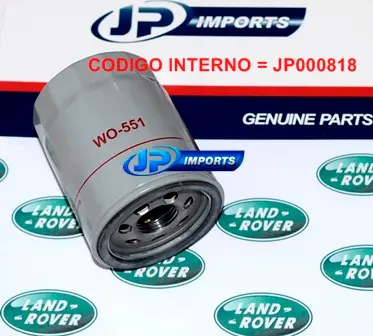 FILTRO LUBRIFICANTE LAND ROVER DISCOVERY III 4.4 RANGE ROVER 4.2 4.4 4508334 JP000818