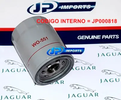 FILTRO LUBRIFICANTE JAGUAR S-TYPE XF XJ-8 XJR XKR AJ82297 JP000818