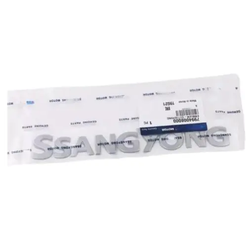 EMBLEMA "SSANGYONG" DA TAMPA TRASEIRO SSANGYONG ACTYON KYRON REXTON 7994008000 79940-08000 JP001798