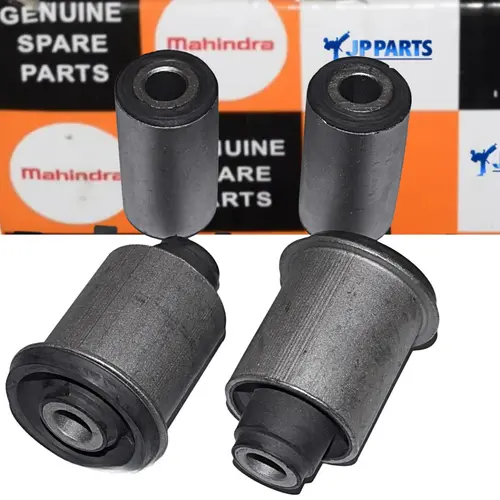 BUCHA BANDEJA INFERIOR JOGO PARA 02 BANDEJA COM 04 PECAS MAHINDRA PICK-UP 2.2 PICK-UP 2.6 SUV 2.2 SUV 2.6 DIESEL