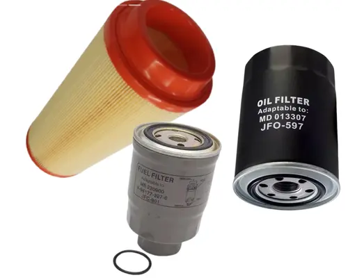 KIT FILTRO MITSUBISHI L200 2.5 TURBO DIESEL 121CV 2003 A 2008 JP000305 JP000854 JP000920