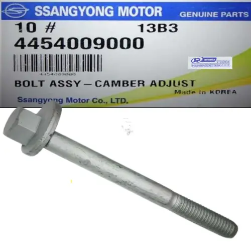 PARAFUSO CAMBAGEM BANDEJA DIANTEIRA REGULAGEM 116M (PEQUENO) SSANGYONG ACTYON KYRON REXTON 4454009000 44540-09000 JP000083