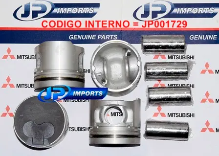 PISTAO STD MITSUBISHI L200 HPE 2.5 8V APOS 2003 PAJERO HPE 2.5 8V 2003 A 2005 DIESEL 4D56T MD377962 JP001729