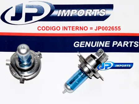 LAMPADA FAROL ULTRA WHITE MAHINDRA SCORPIO 17000A0060N JP002655 JOGO COM 02 PECAS